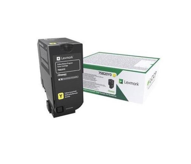 LEXMARK Toner CS/CX727,CS728 YELLOW 10K 75B20Y0 - 443058 - zdjęcie